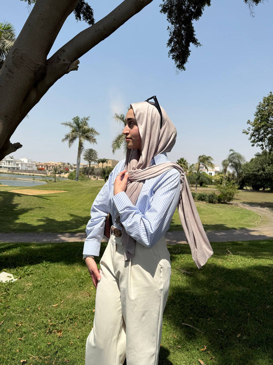 Poplin Striped Shirt