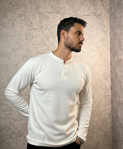 Pre-Order Heavy Weight Henley Shirt