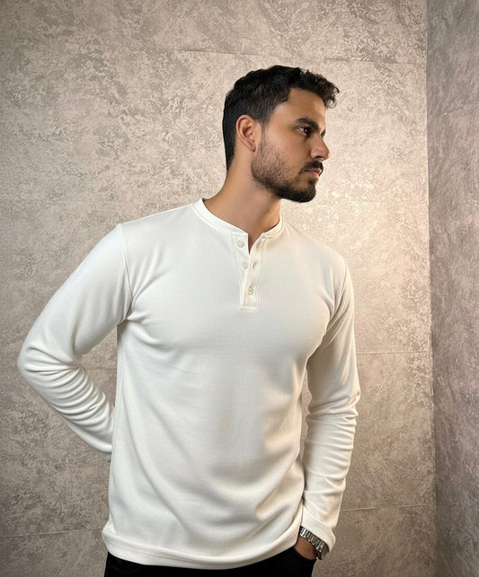 Pre-Order Heavy Weight Henley Shirt