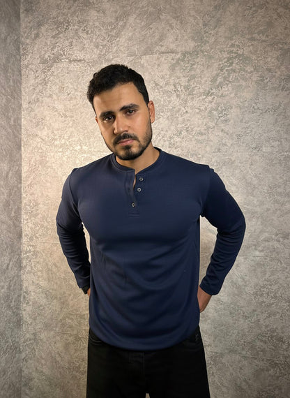 Pre-Order Heavy Weight Henley Shirt