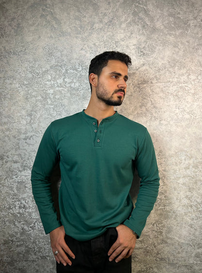 Pre-Order Heavy Weight Henley Shirt