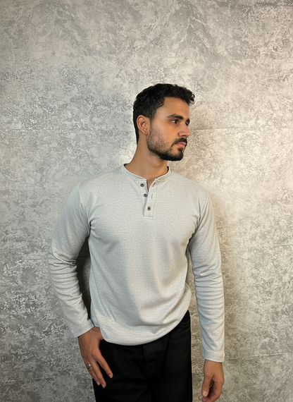 Pre-Order Heavy Weight Henley Shirt