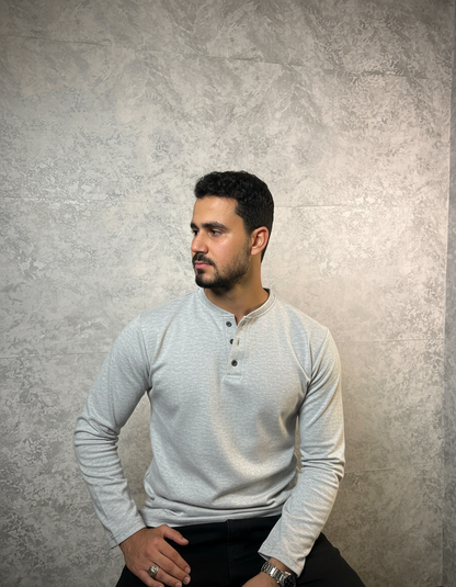 Pre-Order Heavy Weight Henley Shirt