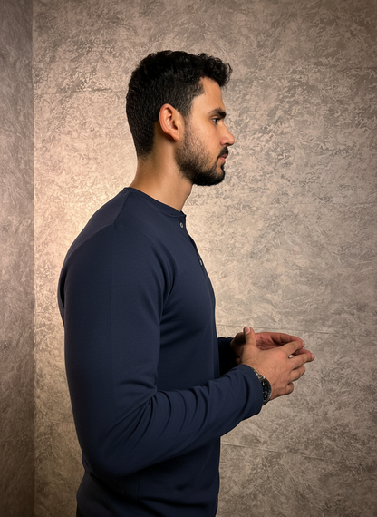Pre-Order Heavy Weight Henley Shirt